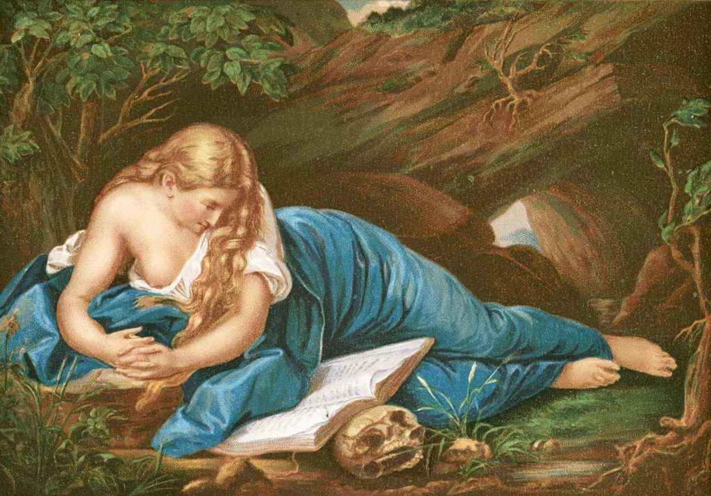Maria Maddalena penitente - Batoni Pompeo